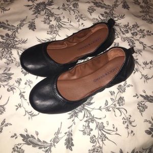 Lucky brand black ballet flats